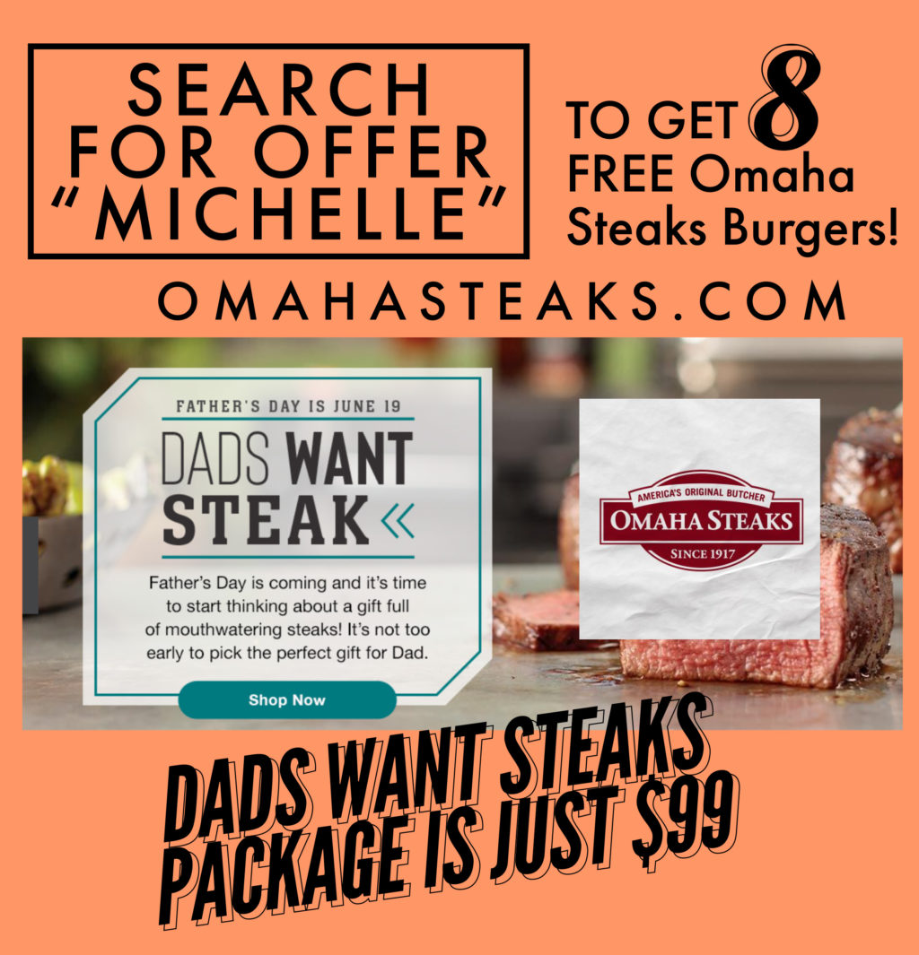 Omaha Steaks Dads Want STEAK Promo Code! Eagle 98.1 The ROCK Station